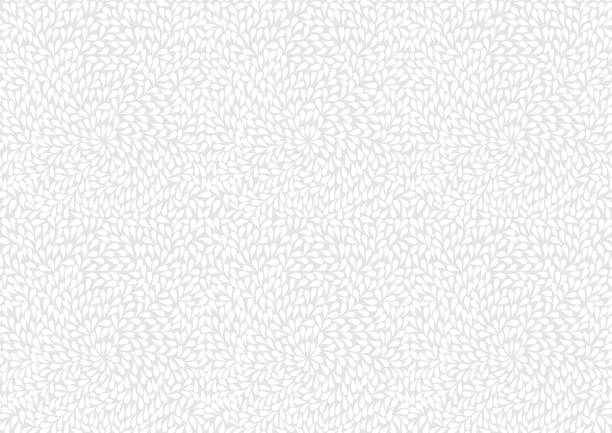 white background 56 foliage seamless pattern, white background, vector illustration file. indochina stock illustrations
