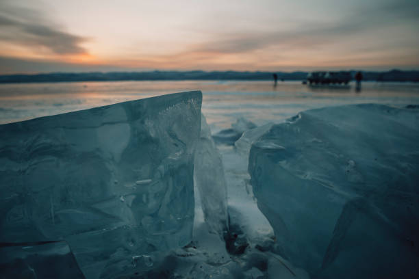 istock Baikal lake ice and environment in winter 1175426748