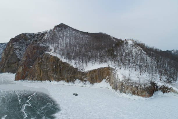istock Baikal lake ice and environment in winter 1175427070