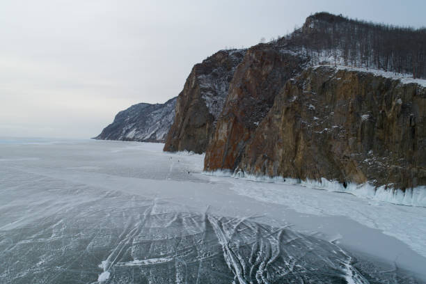 istock Baikal lake ice and environment in winter 1175427131