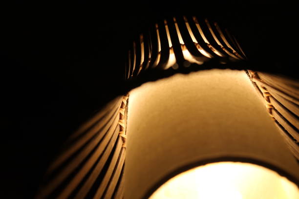 istock Isolated unique and traditional side lamp 1175430422