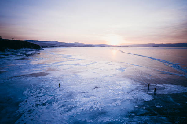 istock Baikal lake ice and environment in winter 1175434344