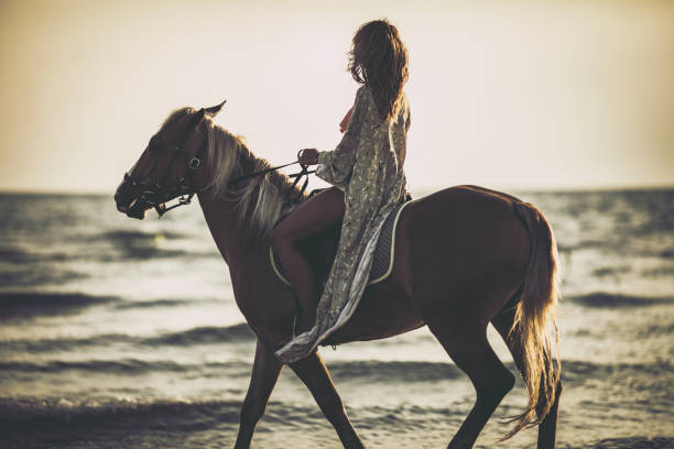 istock Horseback riding on the beach! 1175435326