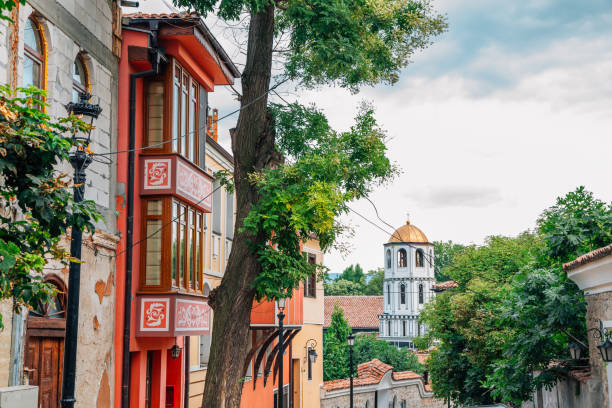 istock Plovdiv medieval old town in Plovdiv, Bulgaria 1175437792