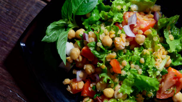 istock Vegan lentil salad 1175440247
