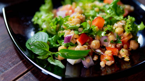 istock Vegan lentil salad 1175440250