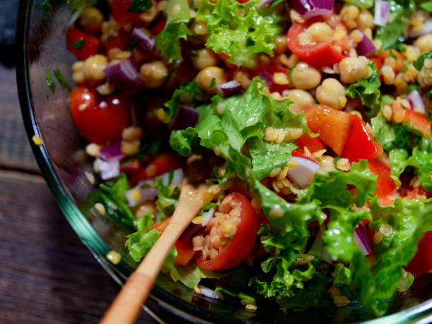 istock Vegan lentil salad 1175440268