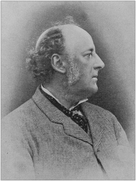 istock Antique portrait of famous men: John Everett Millais 1175443235