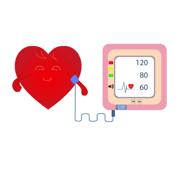 Ilustración de Caricatura Sin Corazón Con Dispositivo Digital Equipo Médico Para Medir La Presión Diagnosticar La Hipertensión Corazón y más Vectores Libres de Derechos de Gráfico - iStock Ilustración de Caricatura Sin Corazón Con Dispositivo Digital Equipo Médico Para Medir La Presión Diagnosticar La Hipertensión Corazón y más Vectores Libres de Derechos de Gráfico - iStock