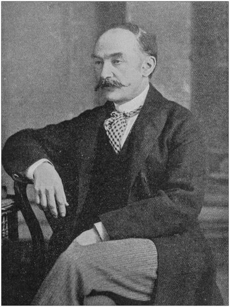 istock Antique portrait of famous men: Thomas Hardy 1175447576