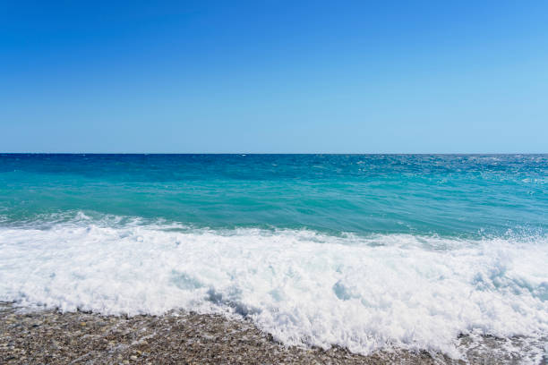 Italian coast of Ligurian Sea