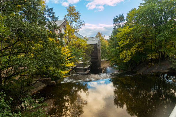 istock Tranquil autumnal park scene in Oslo 1175449682
