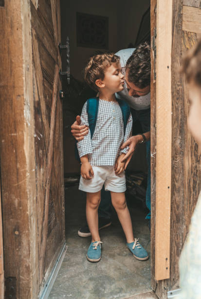 istock Boy going back to school in Mexico 1175451023
