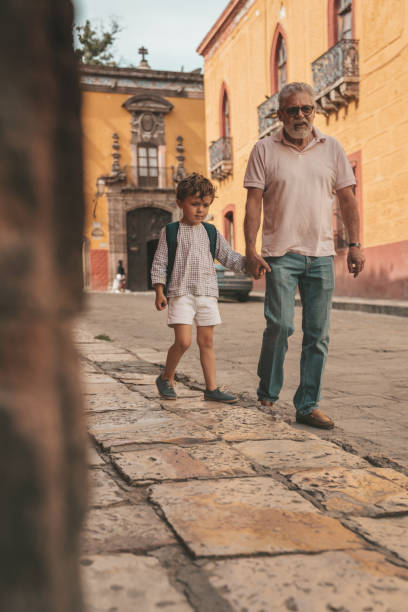 istock Boy going back to school in Mexico 1175451672