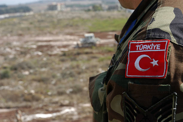 Turkish Soldier stock photo