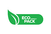 istock Eco Friendly Pack Badge 1175458293