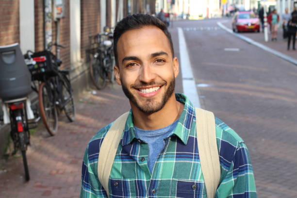 istock Ethnic man in the city 1175460219