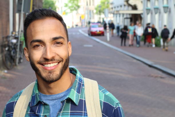 istock Naturally beautiful man smiling outdoors 1175461371