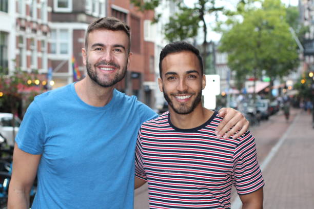 istock Two males with a good friendship 1175466000