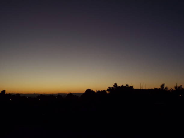 istock Gradient of the sky after the sun sets. 1175468588