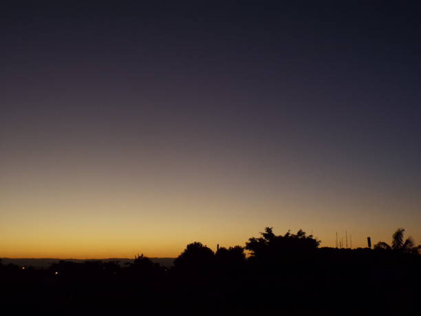 istock Gradient of the sky after the sun sets. 1175468737