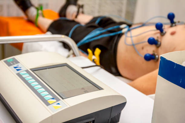 istock Older patient is under ECG or EKG test 1175470142