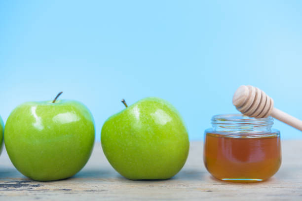 istock Jewish holiday, Apples Rosh Hashanah 1175474298