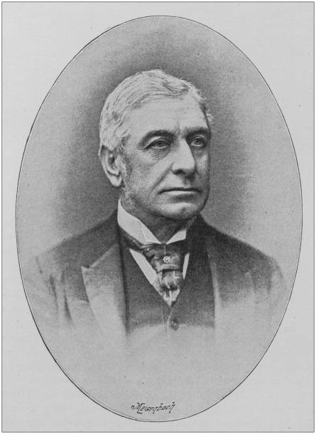 istock Antique portrait of famous men: Joseph William Mellor 1175476501