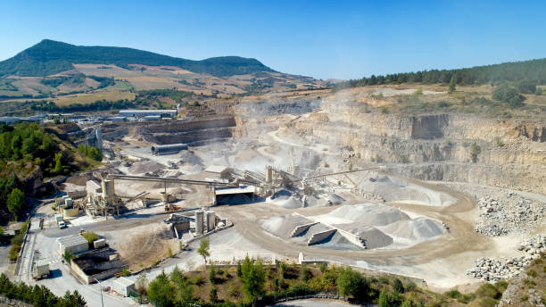 istock Rascalat stone quarry in the Aveyron, France 1175477426