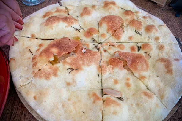 Italian Food, Bread, Food Photography - Freshly baked focaccia