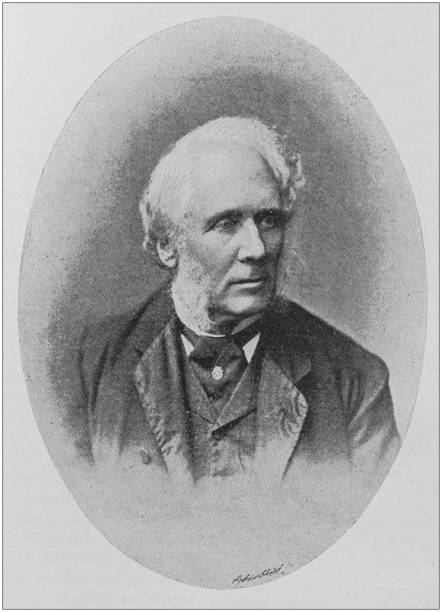 istock Antique portrait of famous men: William Powell Frith 1175478617