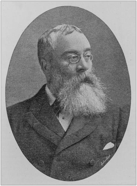 istock Antique portrait of famous men: Walter Besant 1175482015