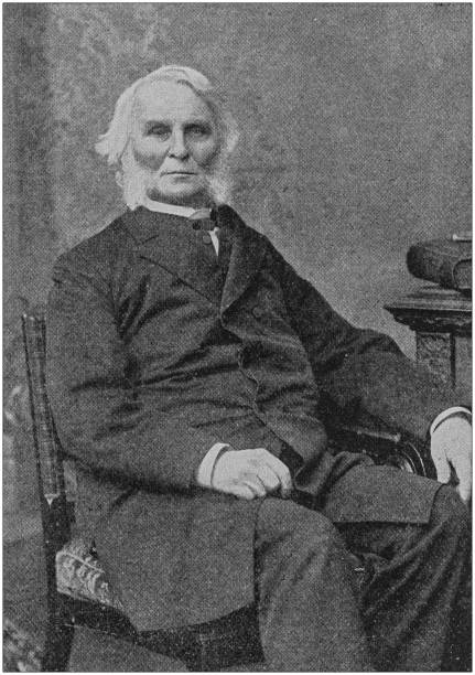 istock Antique portrait of famous men: Neal Dow 1175482956