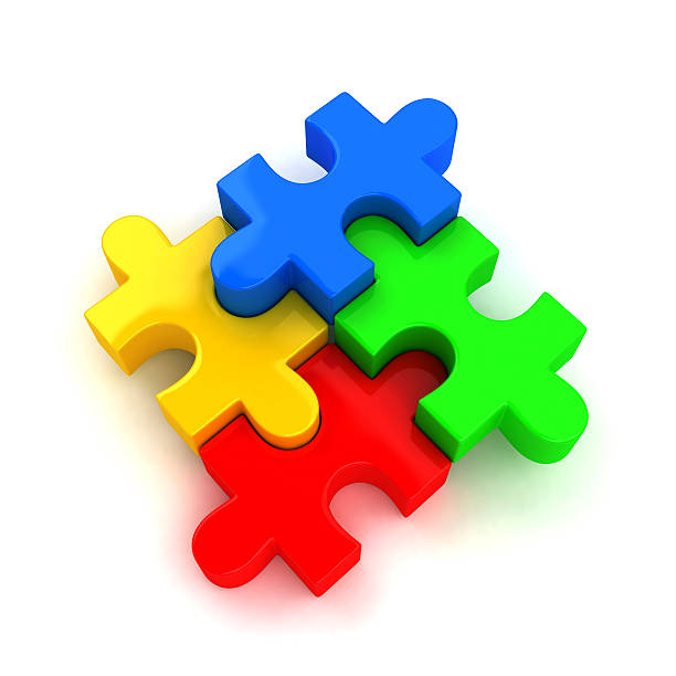 istock Puzzle consisting of four parts 117548378