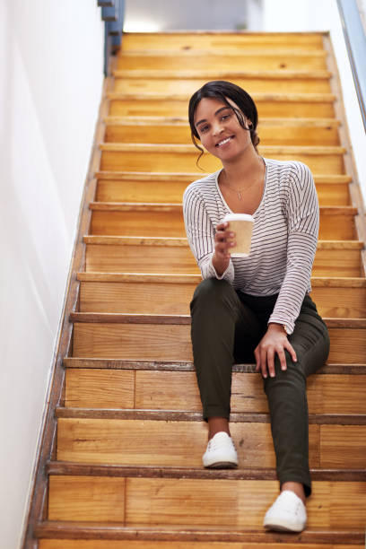 istock Coffee in one hand, confidence in the other 1175486585