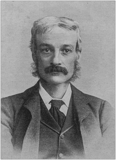 istock Antique portrait of famous men: Andrew Lang 1175487095