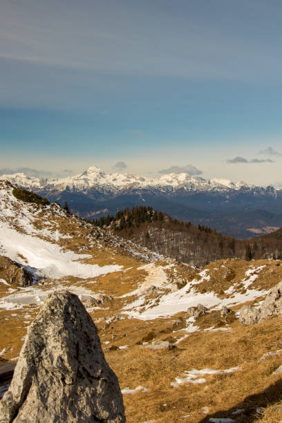 istock Beautiful look from Ratitovec to Triglav mountain 1175487327
