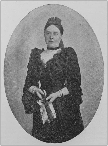 istock Antique portrait of famous women: German Empress Victoria 1175487552