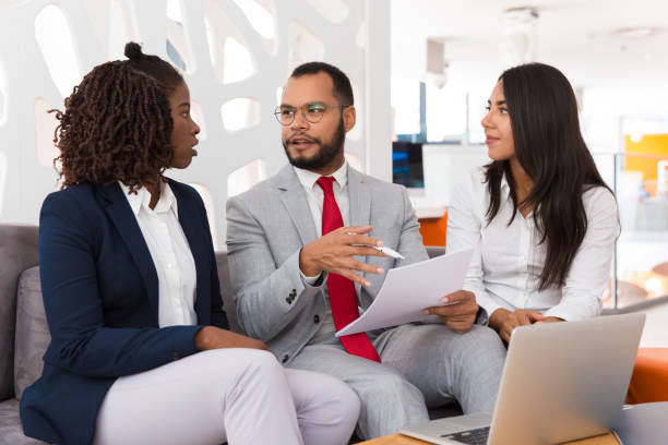 istock Legal expert explaining contract detail 1175488632