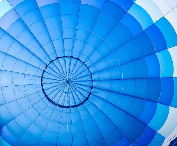 Blue balloon pattern  hot air balloon photos stock pictures, royalty-free photos & images