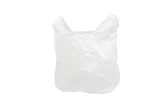 istock Plastic Bag Isolated On White Background and have clipping path 1175494357