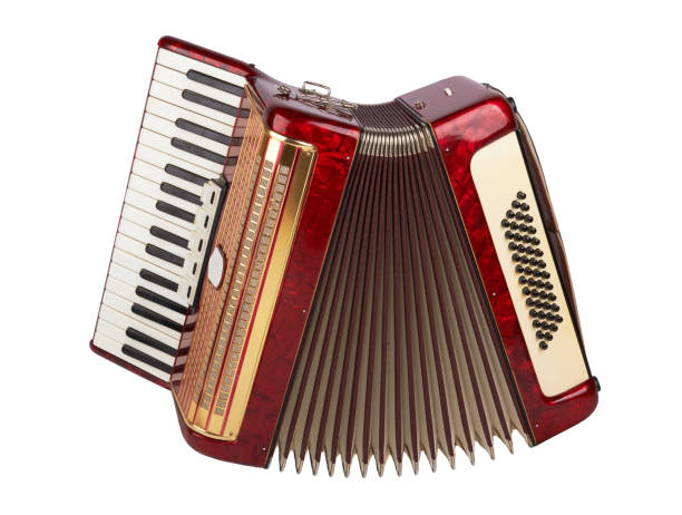 istock Retro accordion isolated 1175495650