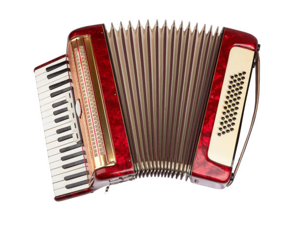 istock Retro accordion isolated 1175495671