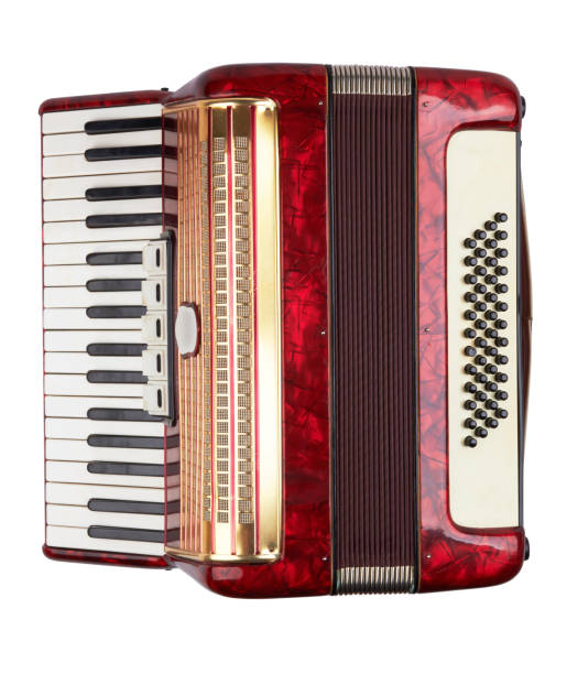 istock Retro accordion isolated 1175495697