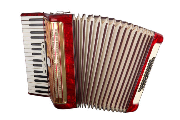 istock Retro accordion isolated 1175495746