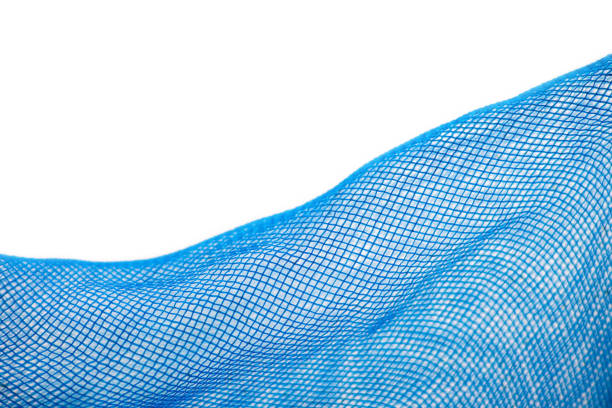 istock Abstract blue color isolated on white background 1175499569