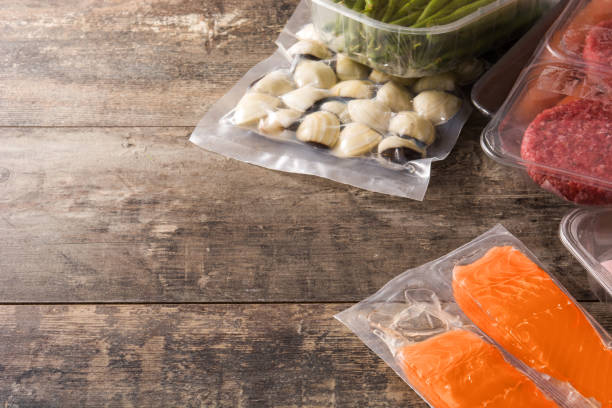 istock Different types of packaged food 1175499870