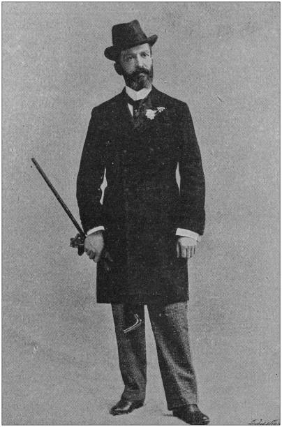 istock Antique portrait of famous men: Luigi Mancinelli 1175504431