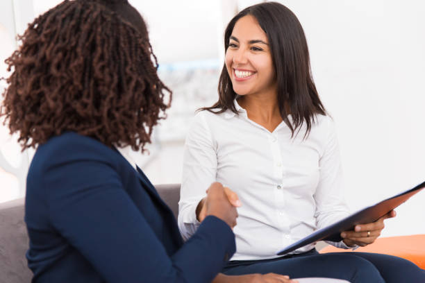 istock Happy diverse business partners closing deal 1175505939