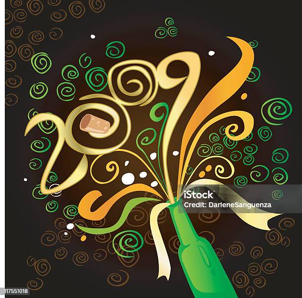 New Year 2009 Stock Illustration - Download Image Now - Exploding, 2009, Backgrounds